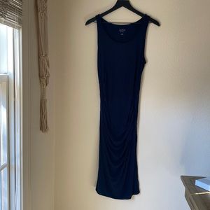 Maternity Blue MIDI Dress